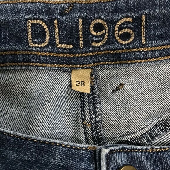 DL1961 Jeans Nicky Cigarette Skinny Mid Rise 360‎ Medium Wash Womens Size 28 - Picture 2 of 12
